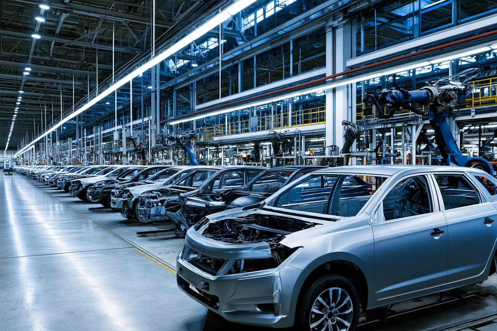 Логотип Volkswagen на фасаде головного офиса компании в Вольфсбурге, Германия.